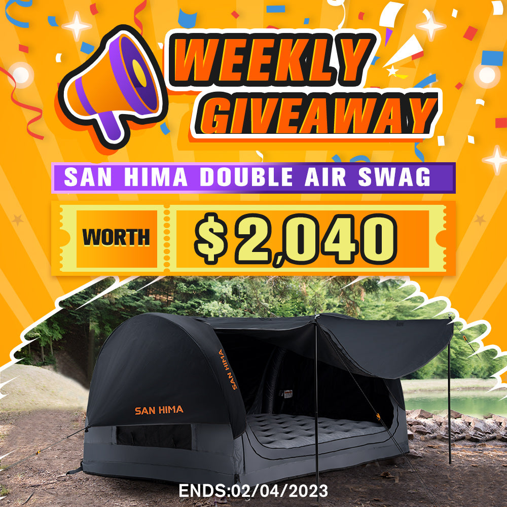 The 19th Weekly Giveaway & Winner - San Hima Double Air Swag
