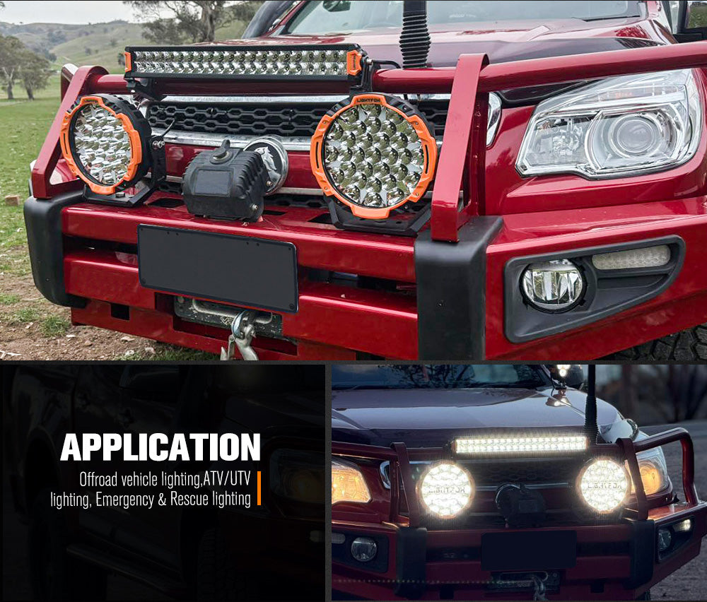 Rigel Series 20inch Osram LED Light Bar 1Lux @ 416m 9,001 Lumens