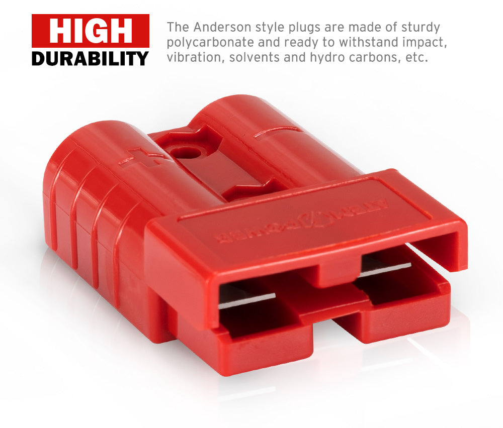 20x 50Amp Red Anderson Style Plug