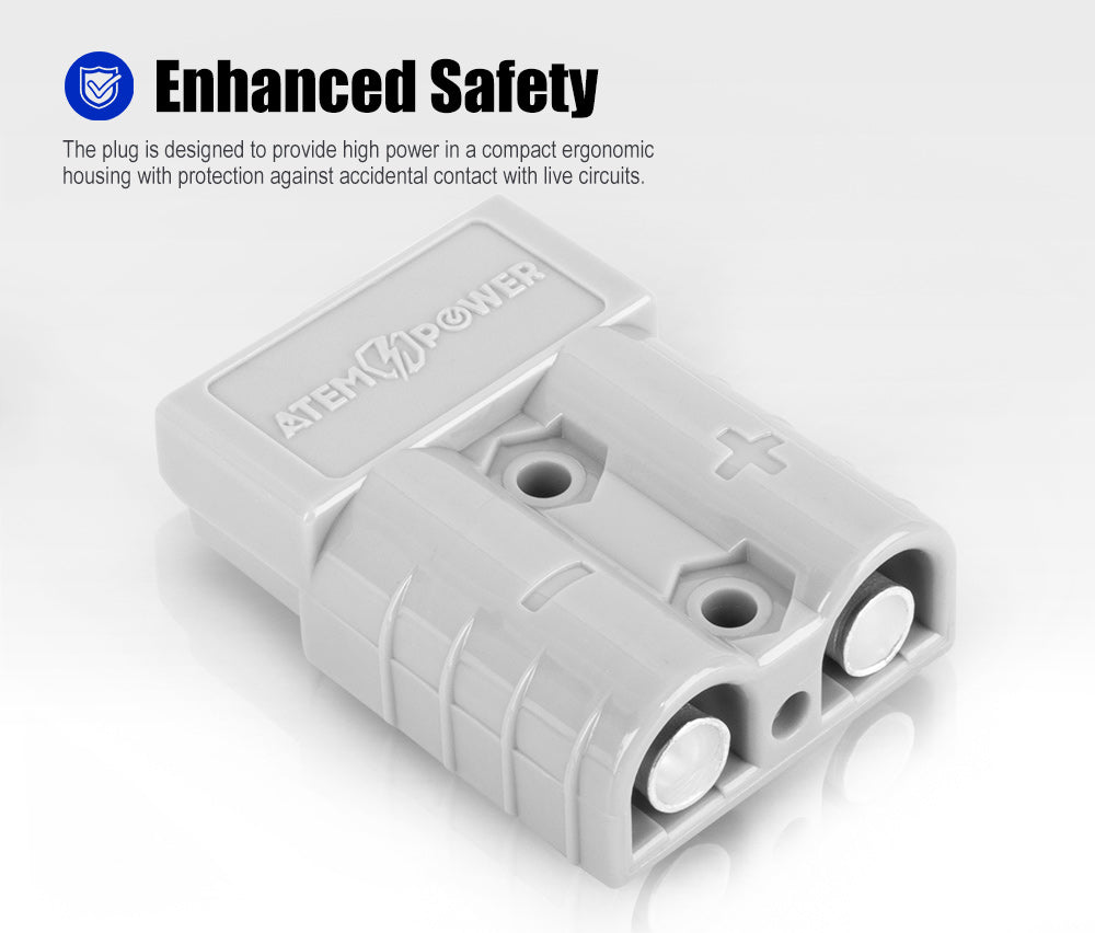 10x 50Amp Anderson Style Plug