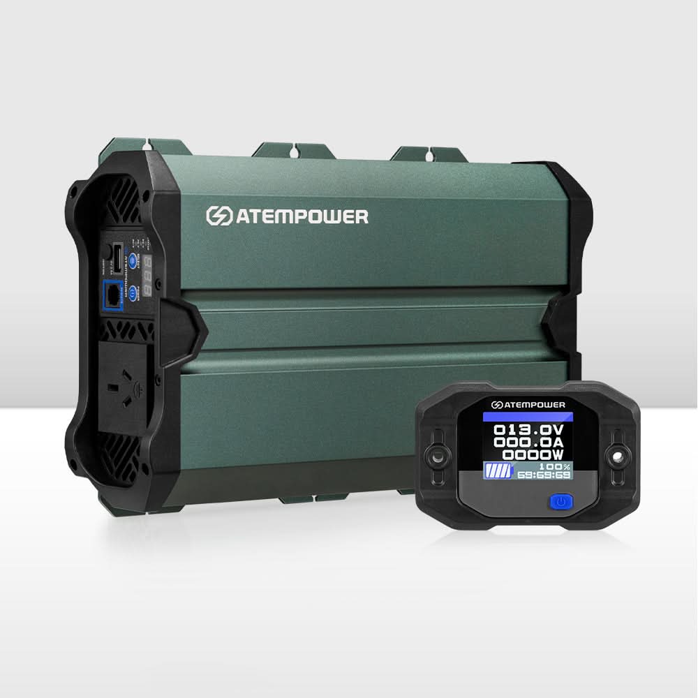 Atem Power Pure Sine Wave Inverter 1000W/1500W/2000W/2500W Remote 12V