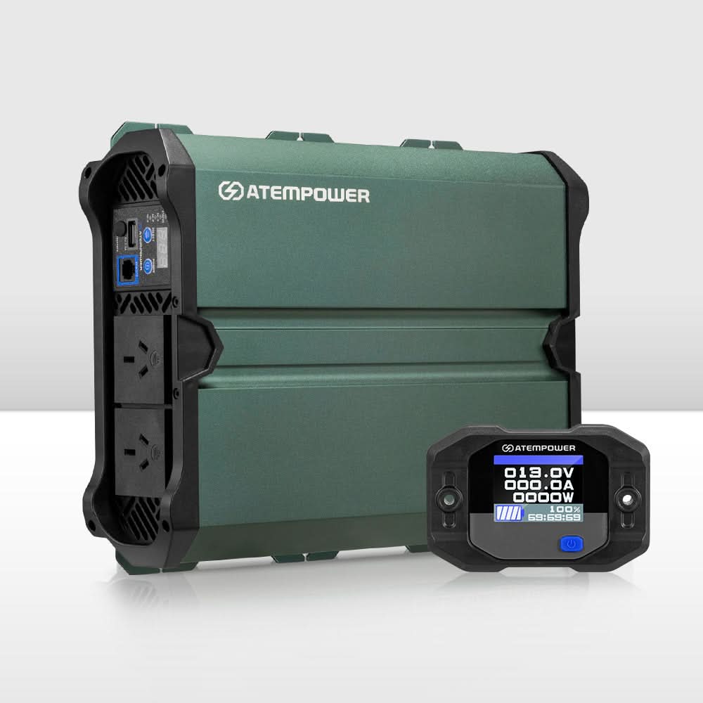 Atem Power Pure Sine Wave Inverter 1000W/1500W/2000W/2500W Remote 12V