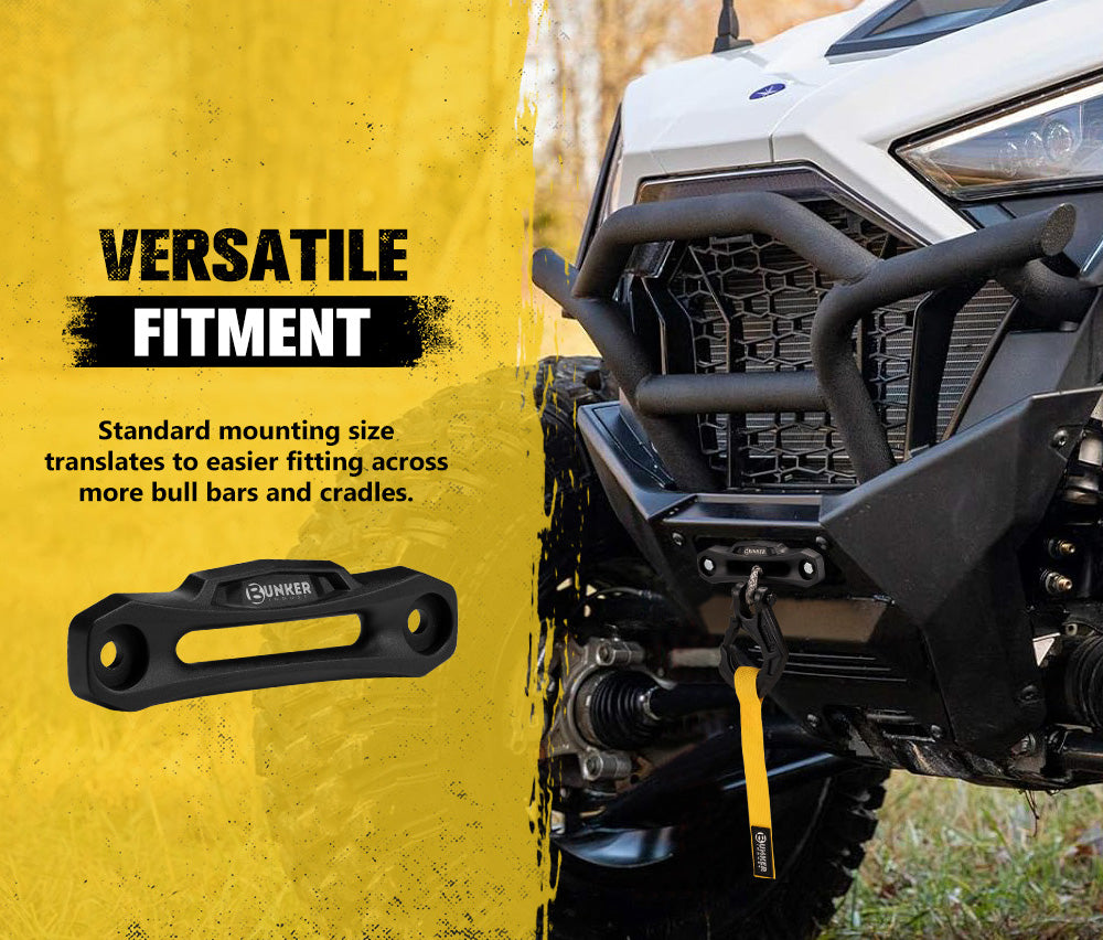 Bunker Indust Electric Winch 6000LBS/2722KGS 12V Synthetic Rope Wireless UTV ATV