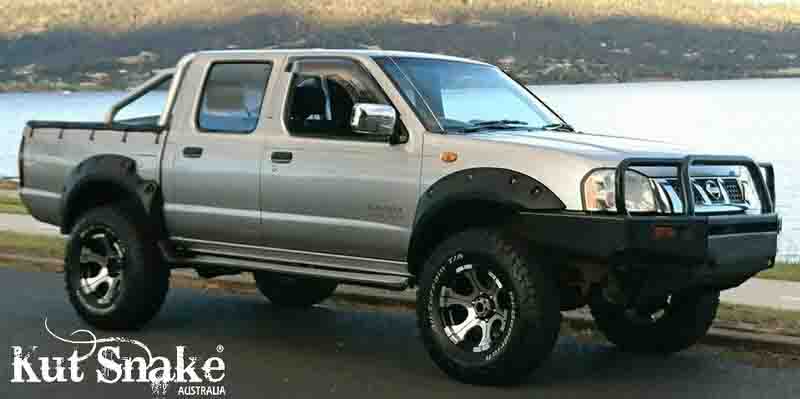 Kut Snake Flares for Nissan Navara D22 2004-2015 ABS