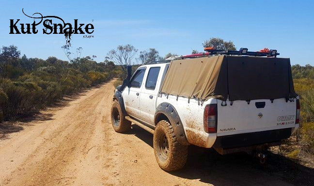 Kut Snake Flares for Nissan Navara D22 2004-2015 ABS