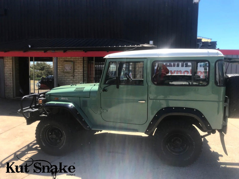 Kut Snake Flares for Toyota Landcruiser FJ 40 Series Pre-1977 models, ABS