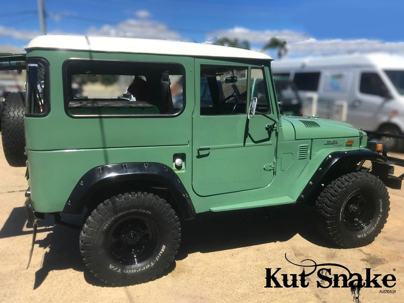 Kut Snake Flares for Toyota Landcruiser FJ 40 Series Pre-1977 models, ABS