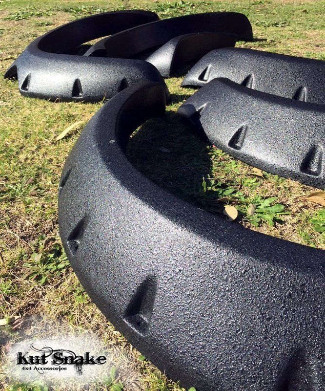 Kut Snake Flares for Nissan Navara NP300 ABS - Set of 4 Monster, 110mm