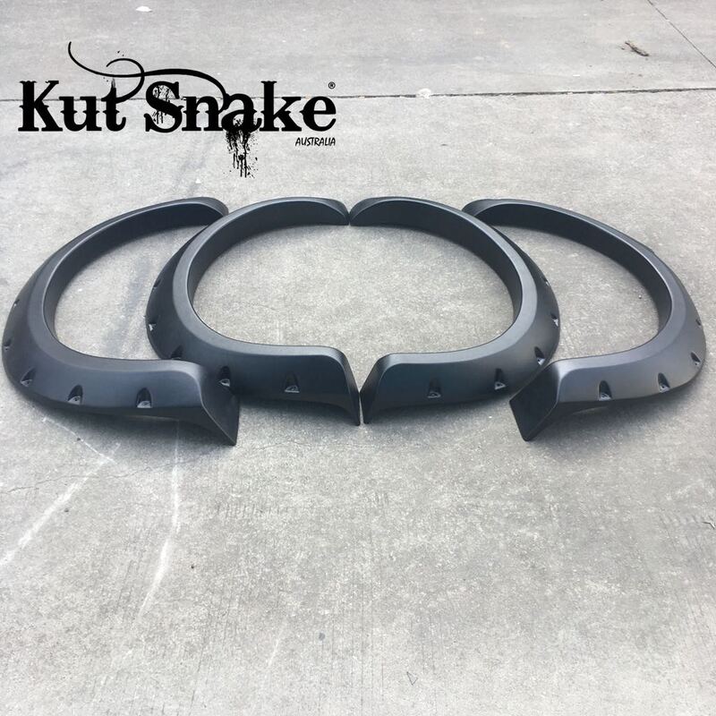 Kut Snake Standard Flares for Mitsubishi Triton ML / MN 2006-2015 ABS