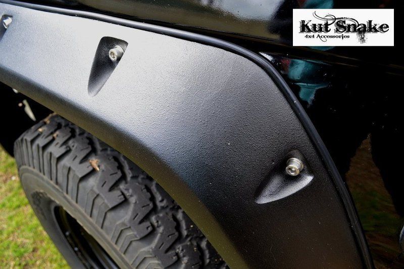 Kut Snake Flares for Nissan Patrol GQ 1990-1997 ABS