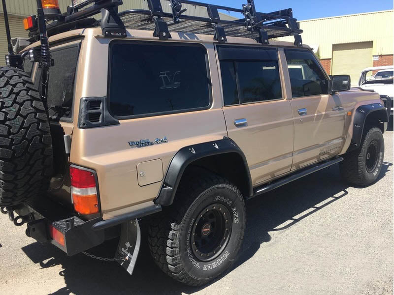 Kut Snake Flares for Nissan Patrol GQ 1990-1997 ABS