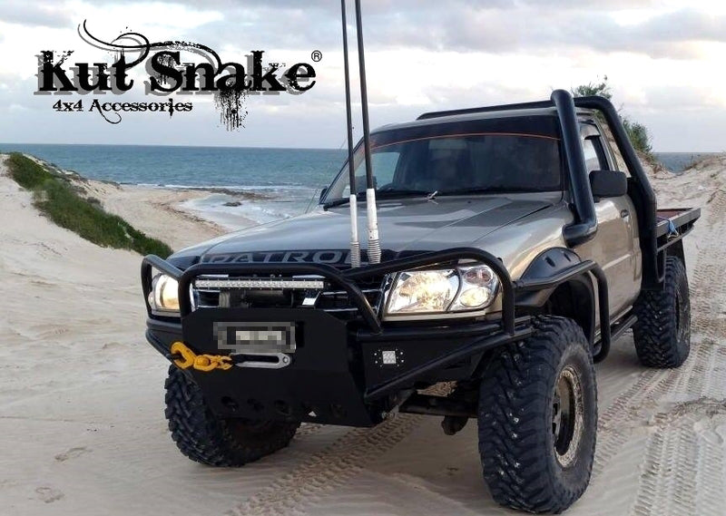 Kut Snake Flares for Nissan Patrol GU Series 1 2 3, 1997-2004 Full Set 4 ABS