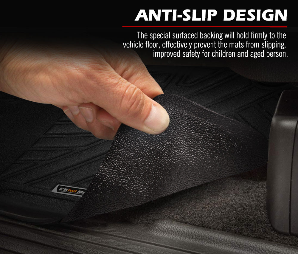 KIWI MASTER 3D TPE Car Floor Mats Liner fit VW Amarok 2010 - 2021