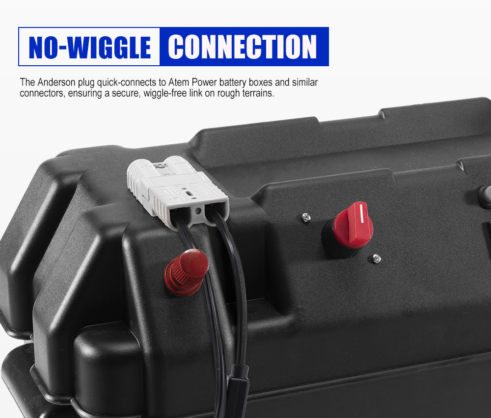 Atem Power 12V Fridge Cable Anderson Style Plug to C11 Connector 1.8M Cable Lead