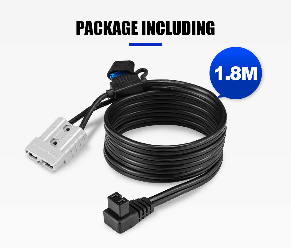 Atem Power 12V Fridge Cable Anderson Style Plug to C11 Connector 1.8M Cable Lead