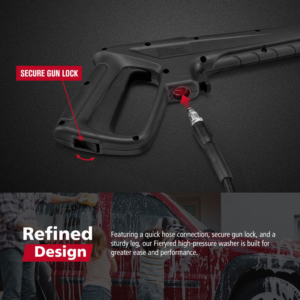 Fieryred 2700W Peak High Pressure Washer Cleaner Electric Max 4200PSI