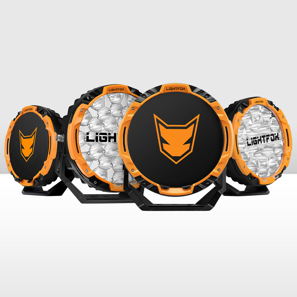 LIGHTFOX Starrix 7 inch+9 inch Osram LED Driving Lights