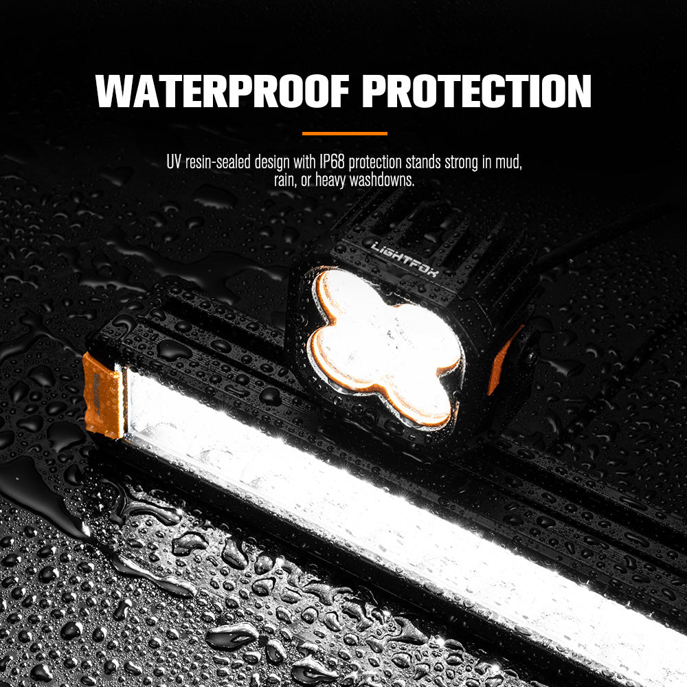 Lightfox 20" Osram LED Light Bar + Pair 3" LED Pod Lights Combo Kit Offroad 4WD