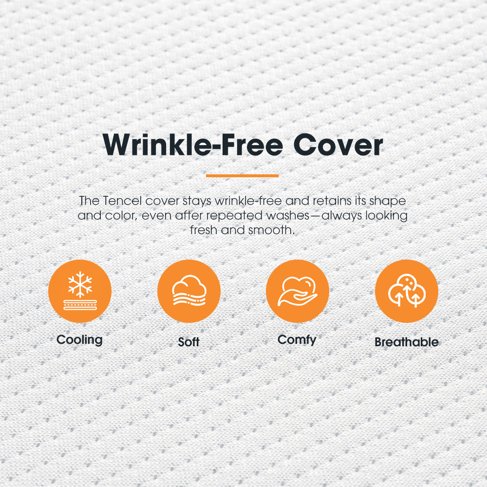 San Hima Caravan Mattress Topper Queen Size Mat RV Bed 198cm x 145cm