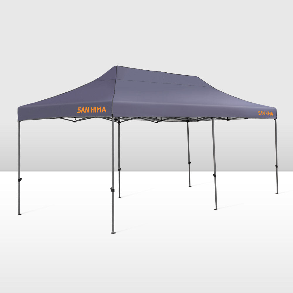 San Hima 3m x 6m Gazebo Portable Folding Pop Up Heavy Duty Steel Frame