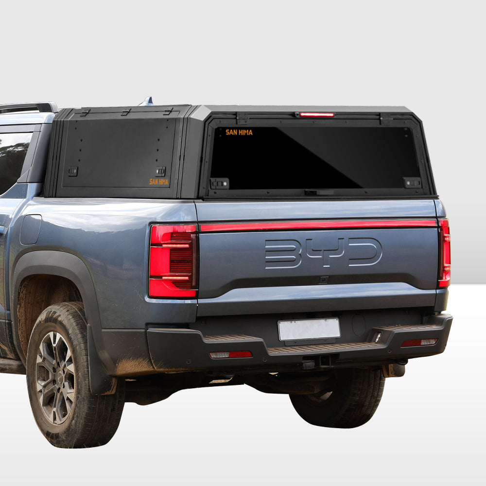San Hima UTE Tub Canopy Fit BYD SHARK 6 2024-On Dual Cab W/ Rivet Gun