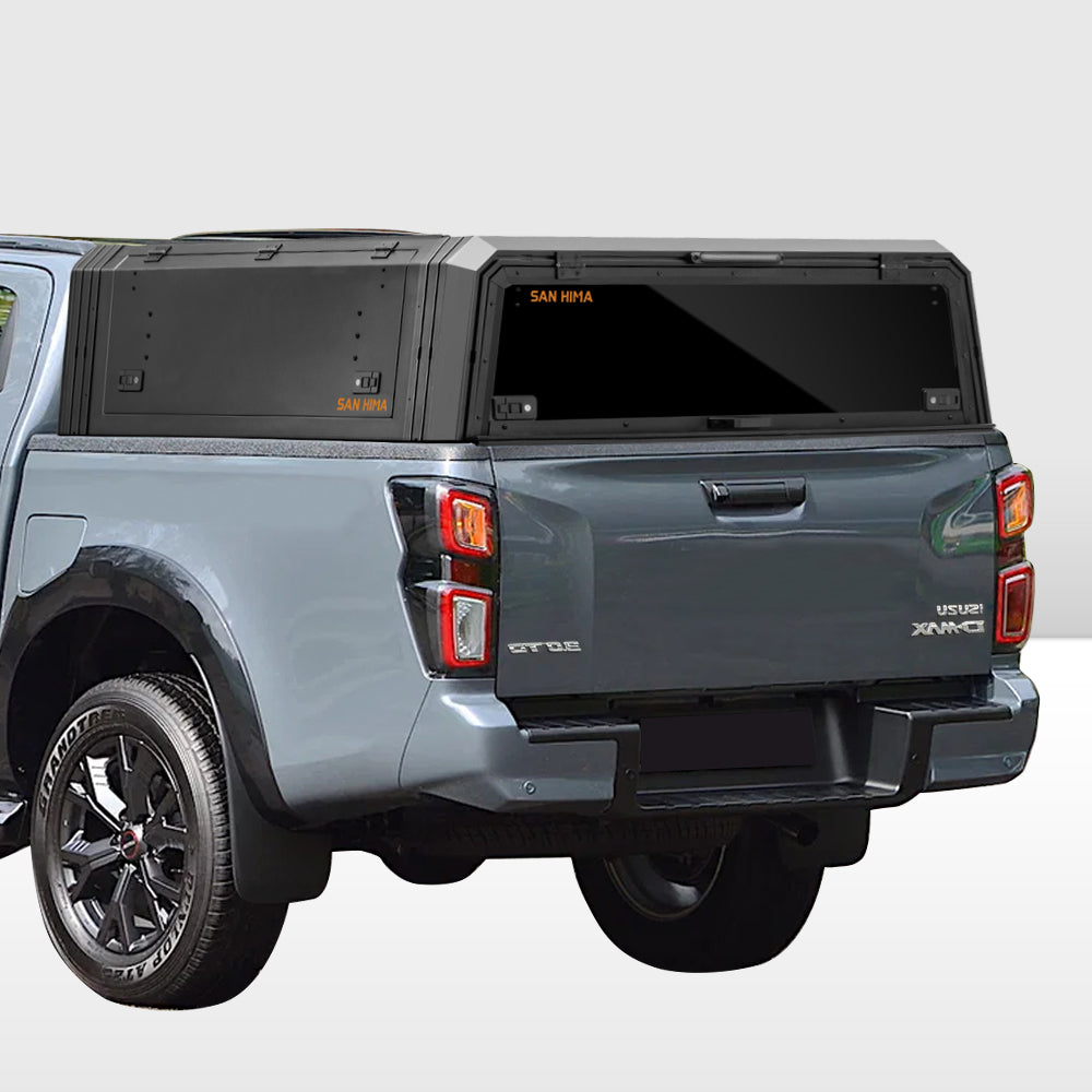 San Hima UTE Tub Canopy Fit Isuzu D-Max 2012-2020 Dual Cab W/ Rivet Gun