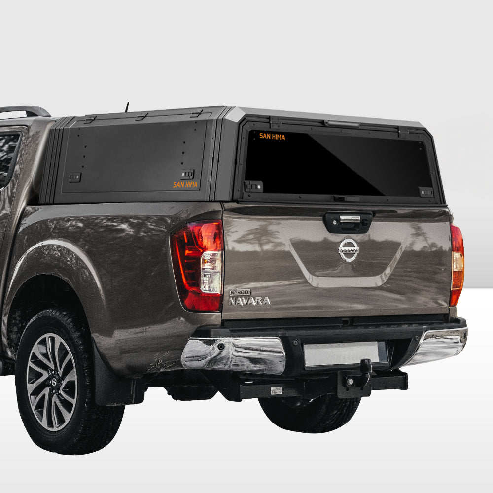 San Hima UTE Tub Canopy Fit Nissan Navara NP300 2015–2020 Dual Cab W/ Rivet Gun