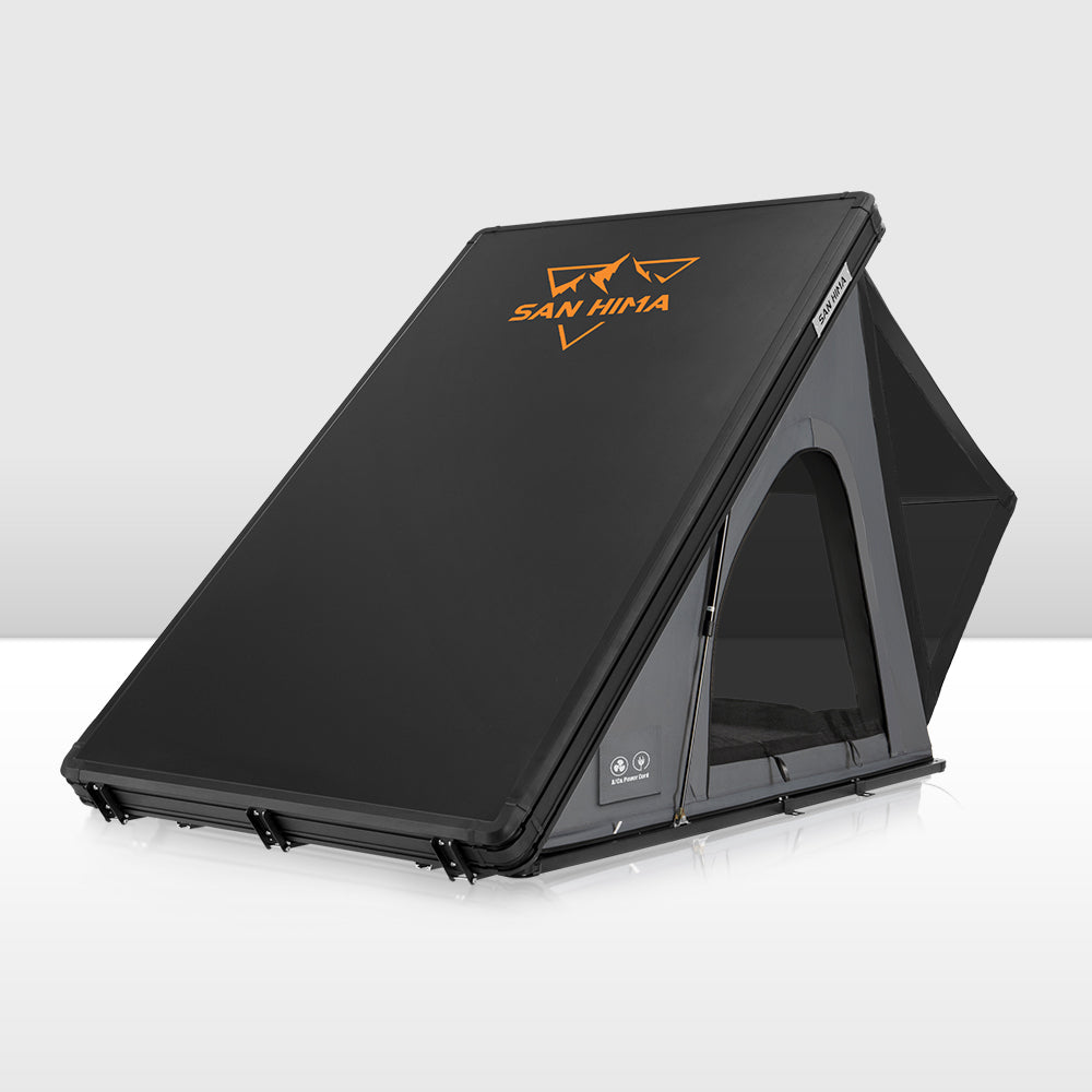 San Hima Kalbarri Lite Gen 2 Rooftop Tent Hardshell With Ladder Grey 4WD Camping