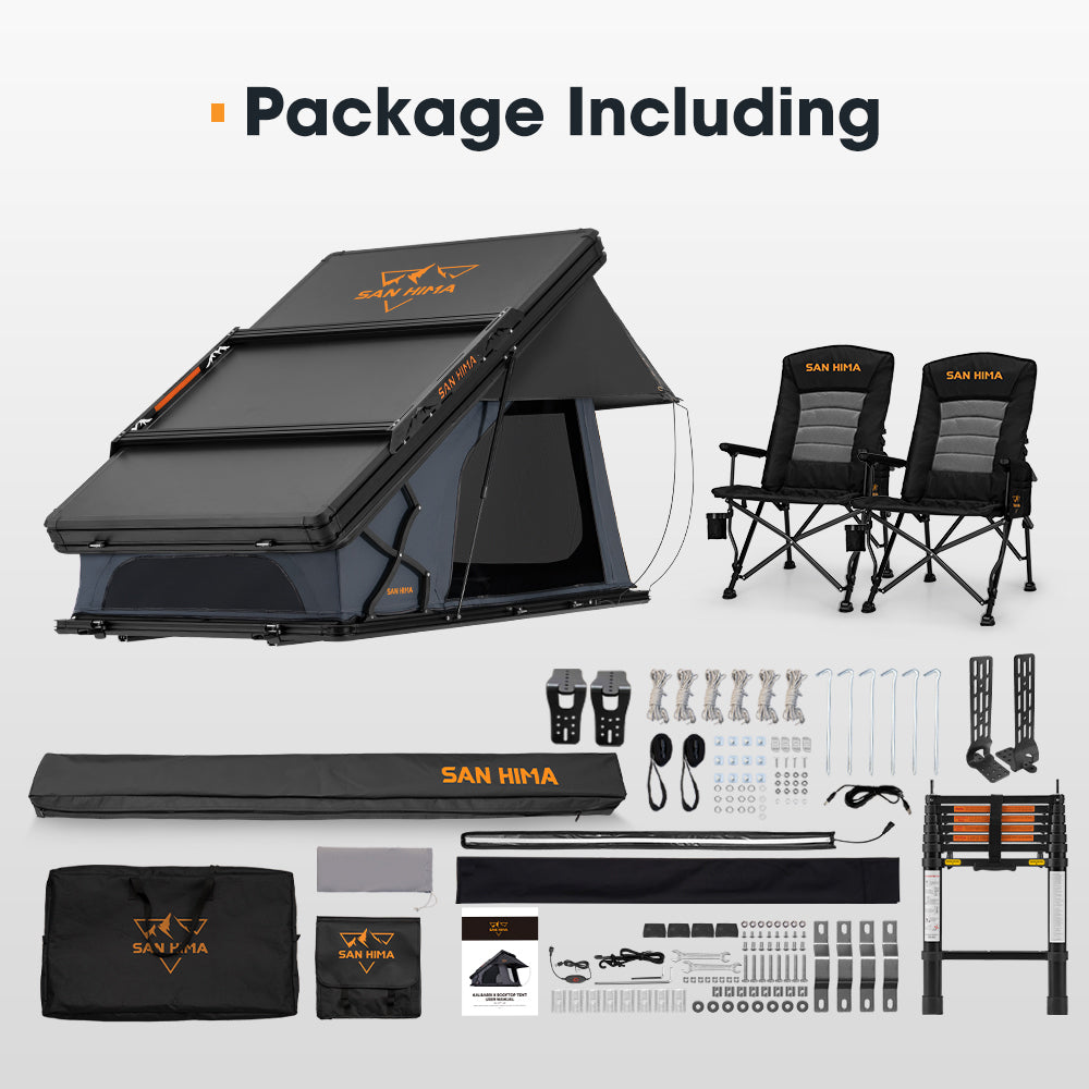 San Hima Kalbarri X & 270° Awning & Chairs Value Bundle