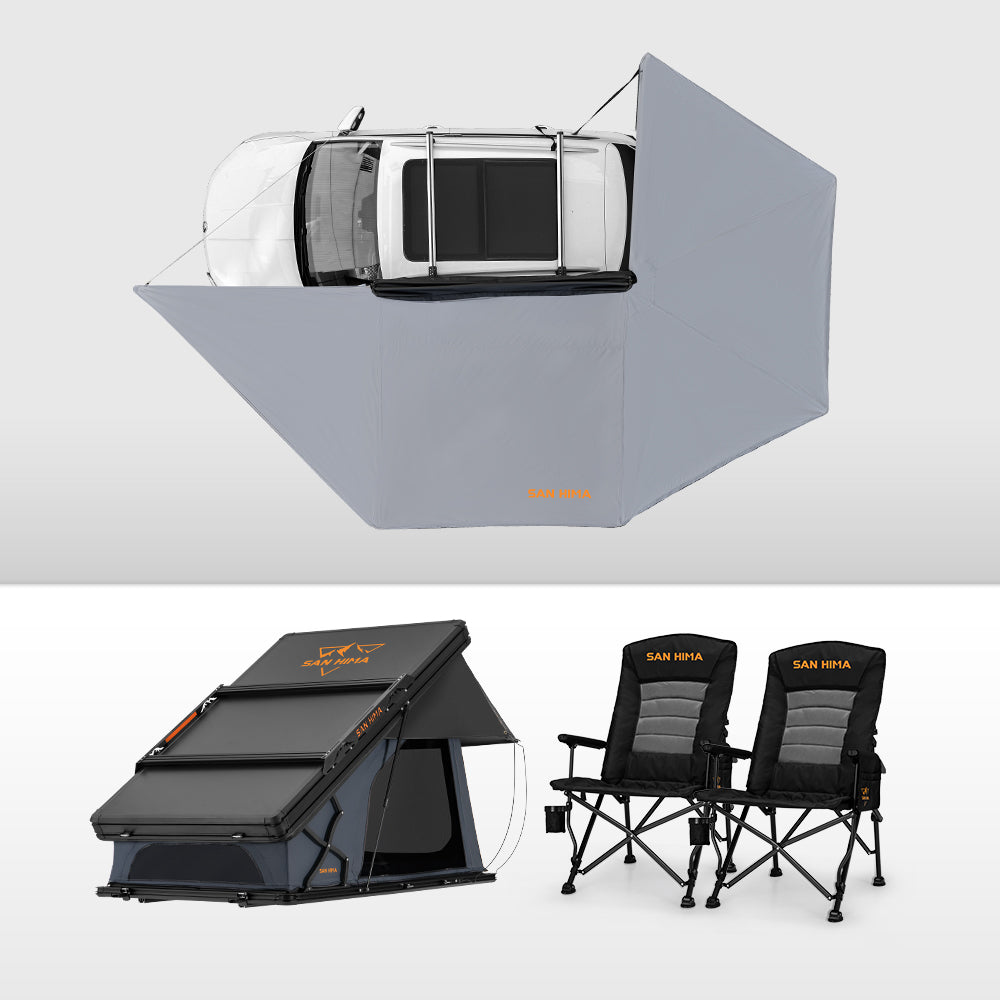 San Hima Kalbarri X & 270° Awning & Chairs Value Bundle