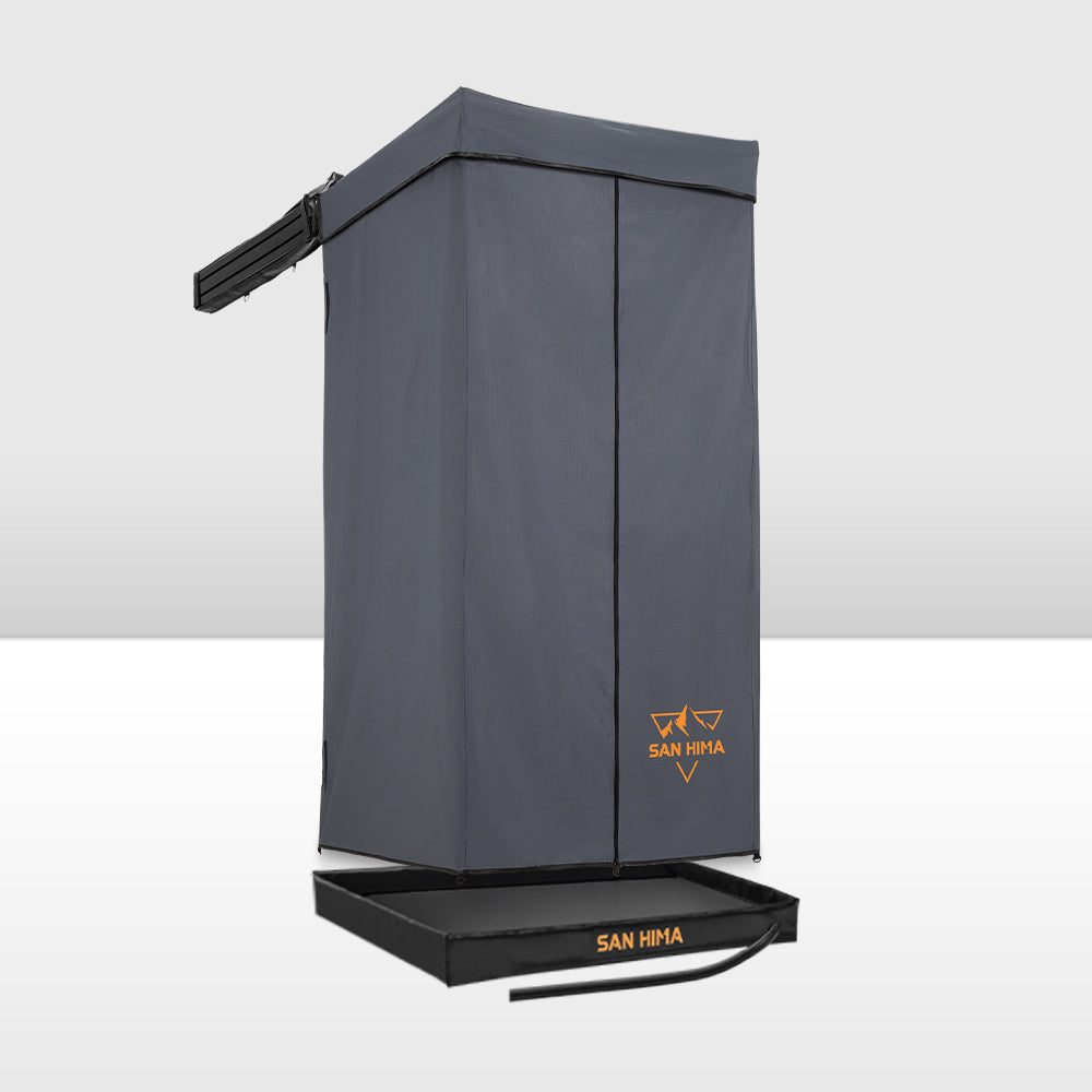 San Hima Shower Awning Instant Ensuite Tent Fold-Out Camping & Shower Tent Base