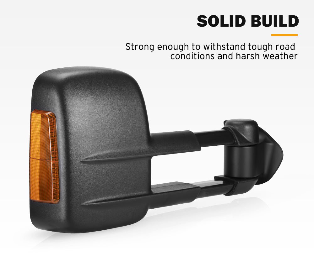 Pair Extendable Towing Mirrors For Range Rover Sport 2005-2013