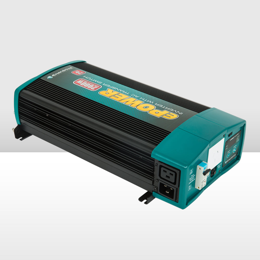 ENERDRIVE EPOWER 2000W 12V Inverter With RCD & AC Transfer Switch