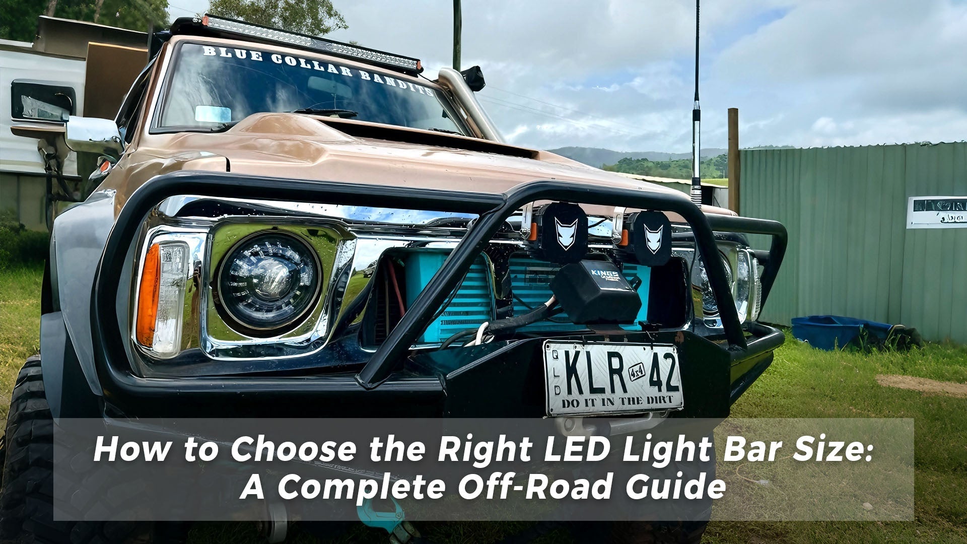How to Choose the Right LED Light Bar Size:  A Complete Off-Road Guide