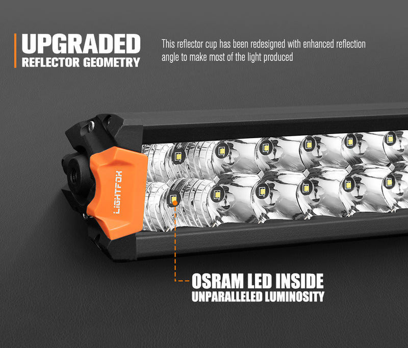 Rigel Series 12inch Osram LED Light Bar 1Lux @ 338m 5,431 Lumens