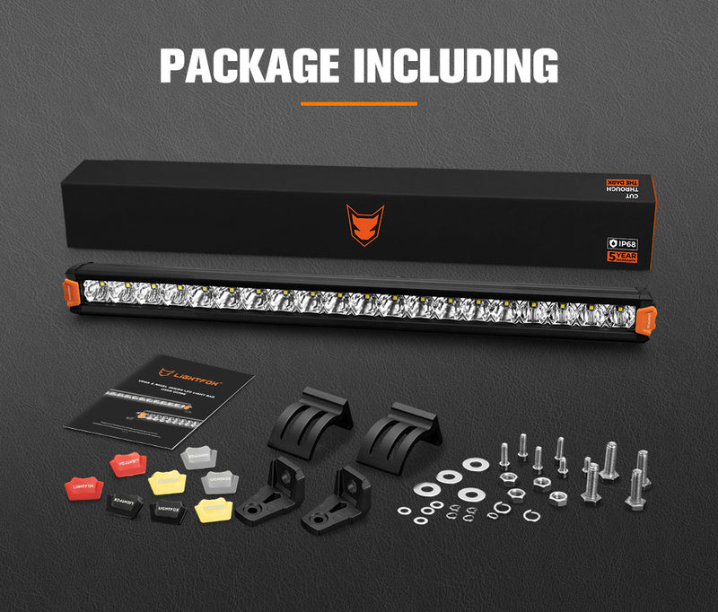 Vega Series 20inch Osram LED Light Bar 1Lux @ 341m  7,551 Lumens