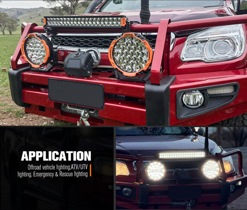 Rigel Series 20inch Osram LED Light Bar 1Lux @ 416m 9,001 Lumens