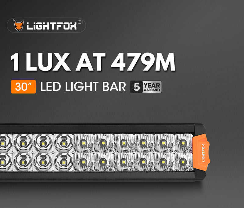 Rigel Series 30inch Osram LED Light Bar 1Lux @ 479m 14,300 Lumens