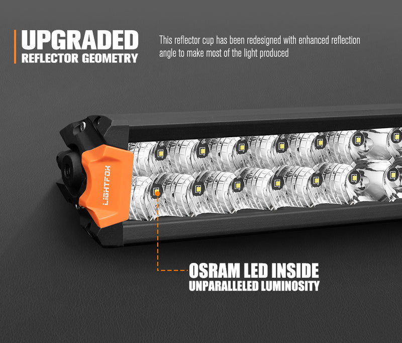 Rigel Series 30inch Osram LED Light Bar 1Lux @ 479m 14,300 Lumens