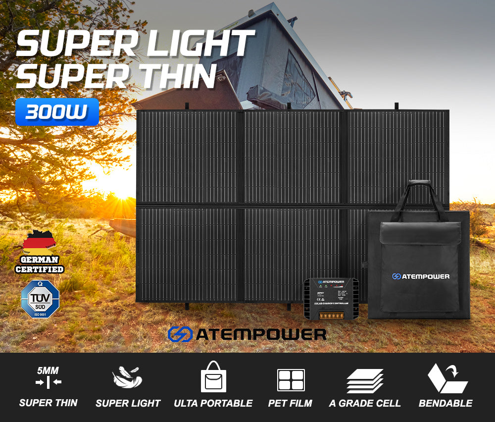 12V 300W Folding Solar Blanket