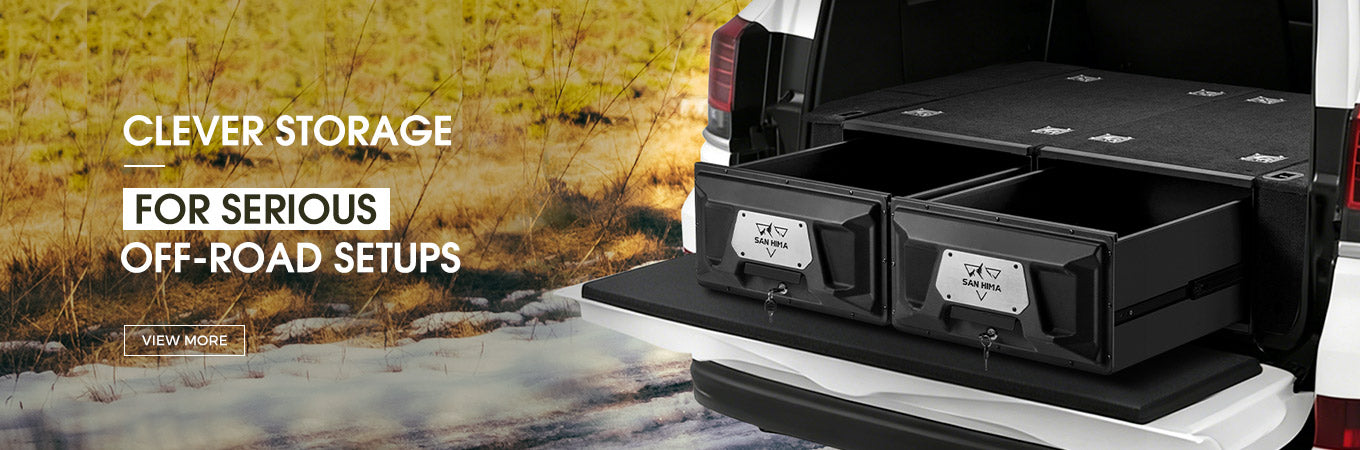 4WD Rear Drawers Desktop Banner