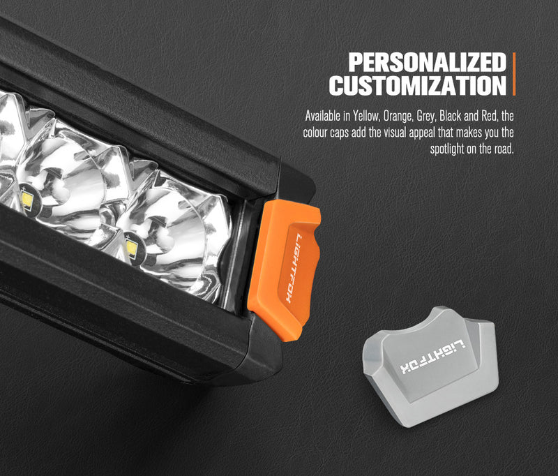 Vega Series Pair 8inch Osram LED Light Bar 1Lux @349m 6,204 Lumens