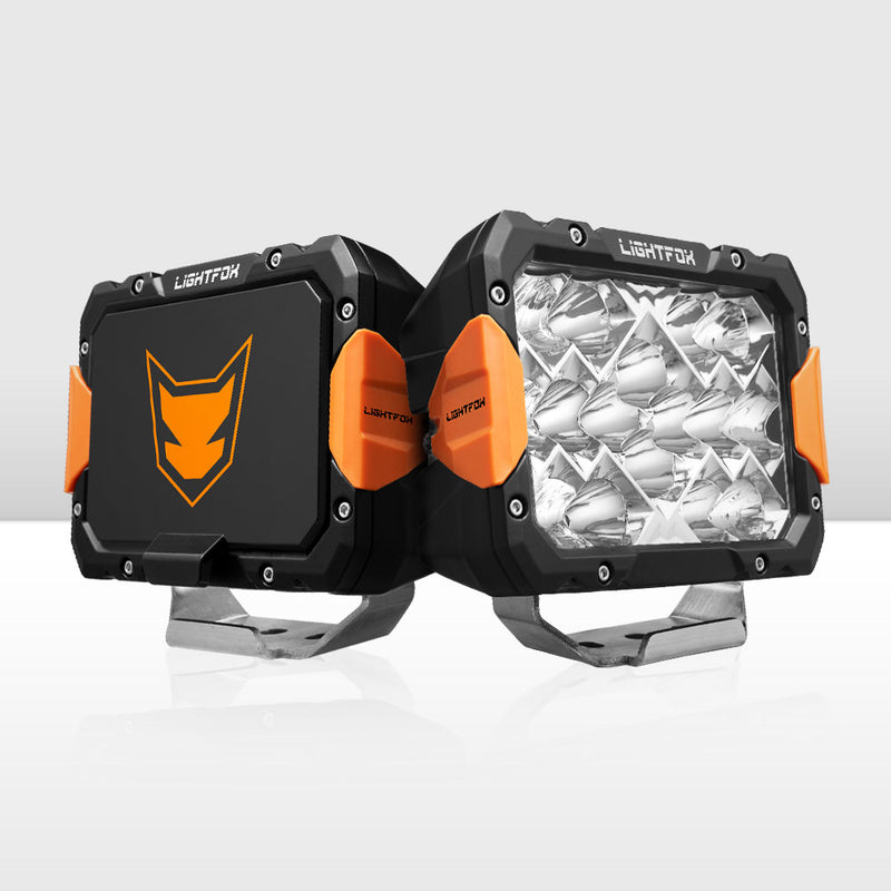 LIGHTFOX Pegasus Series 9inch Osram LED Driving Lights 1 Lux @ 820m 13,560 lumens