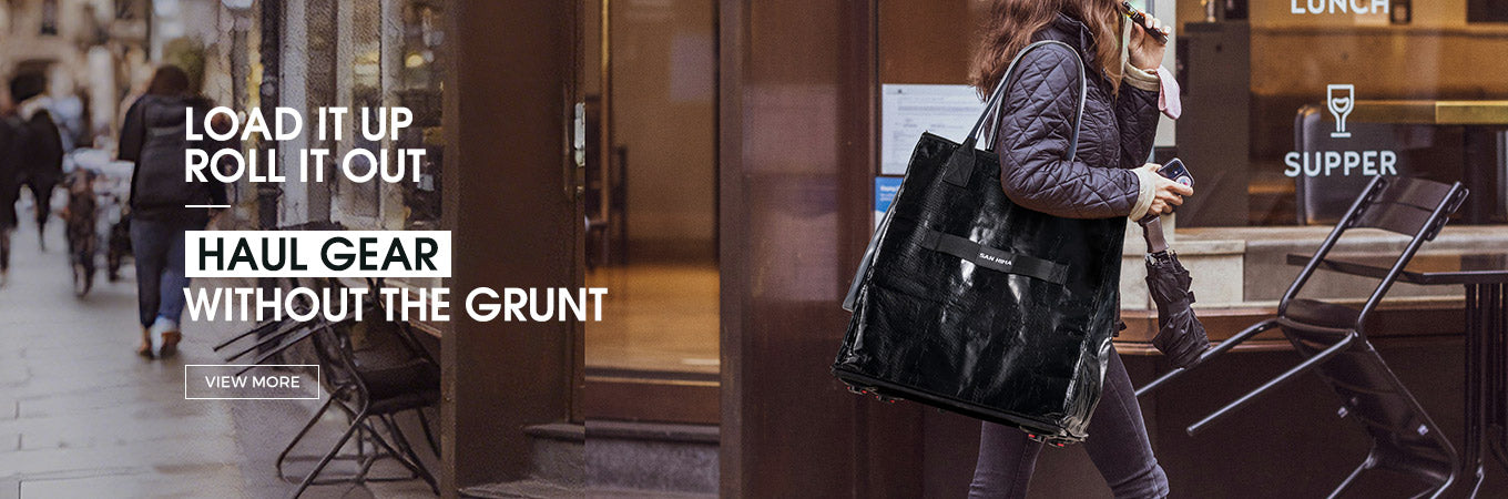 Camping Cart Desktop Banner