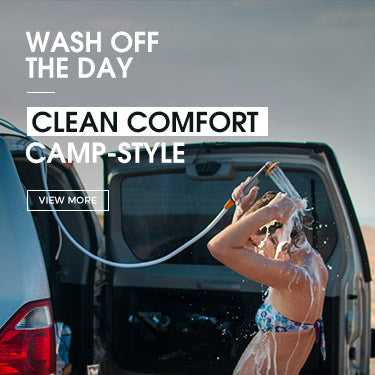 Camping Shower Mobile Banner