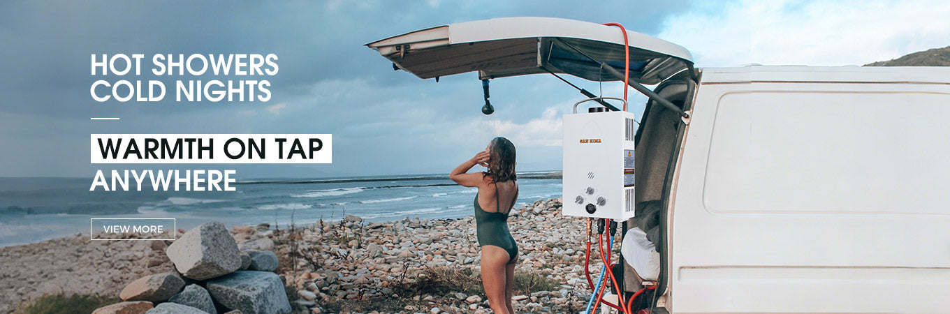 Portable Water Heater Systems Desktop Banner