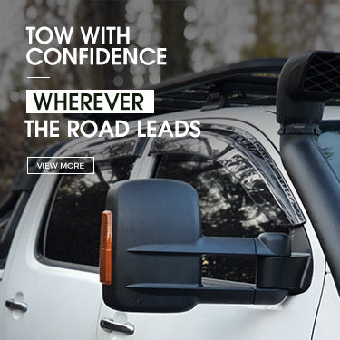 Extendable Towing Mirrors for 4WDs, Caravans and Off-Road Setups Mobile Banner