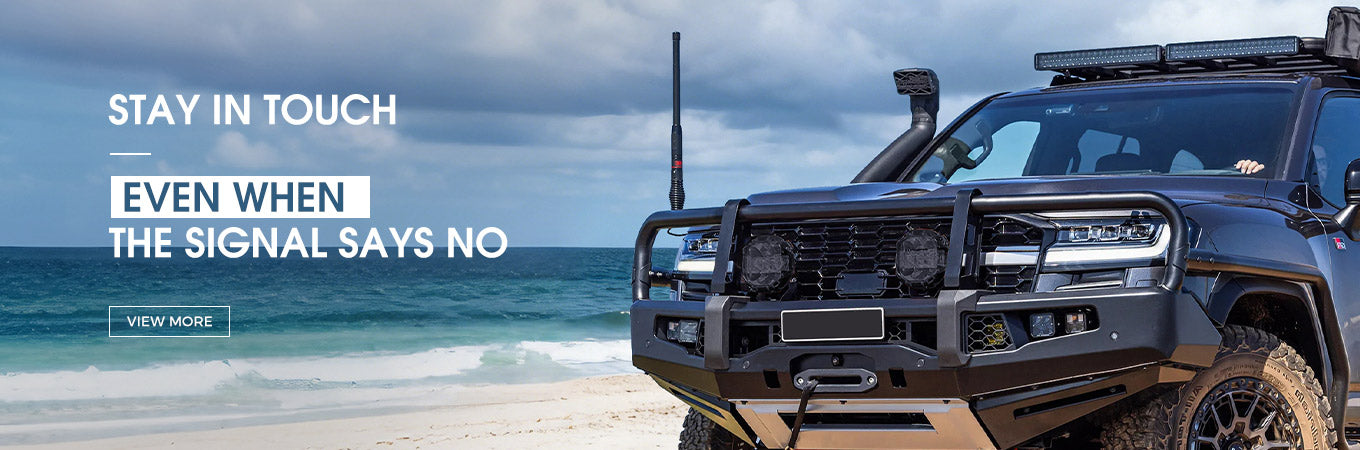 4WD UHF Radios Desktop Banner