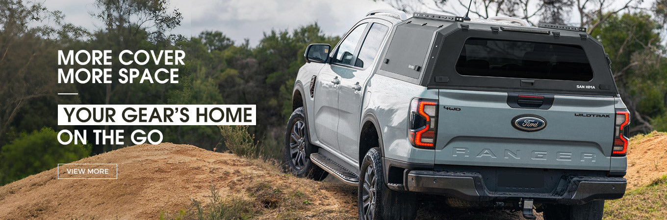 UTE Tub Canopy Desktop Banner