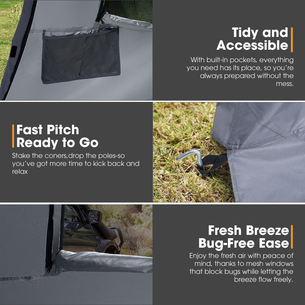 San Hima 5-man Annex ONLY For CapeTop Rooftop Tent Outdoor Camping Extension 4WD